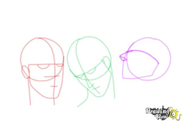 How to Draw a Head Shape - Step 13
