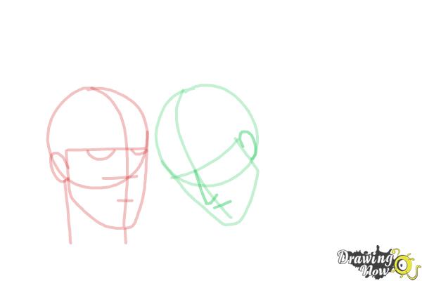 How to Draw a Head Shape - Step 9