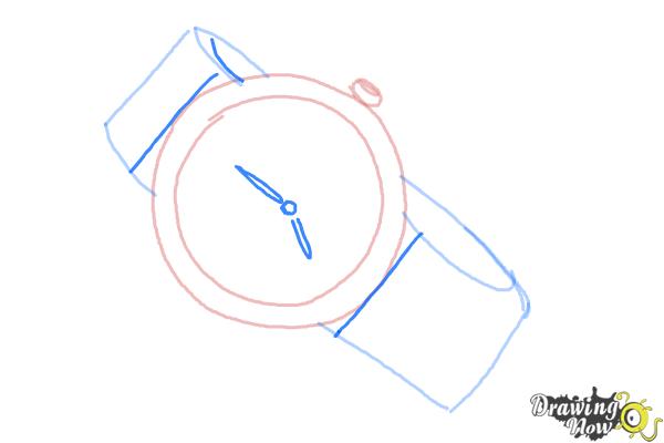 How to Draw a Watch - Step 5