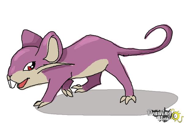 How to Draw an Anime Rat - Step 10