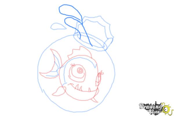 How to Draw Lagoona Blue Pet, Neptuna - Step 10