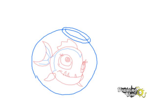 How to Draw Lagoona Blue Pet, Neptuna - Step 8