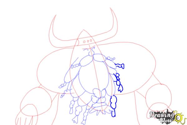 How to Draw Stoick The Vast from How to Train Your Dragon 2 - Step 14