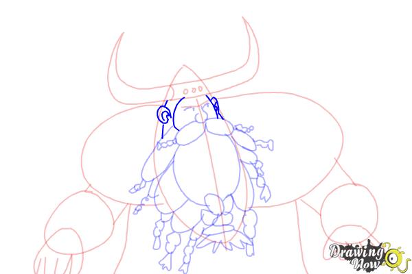 How to Draw Stoick The Vast from How to Train Your Dragon 2 - Step 15 How to Draw Stoick The Vast from How to Train Your Dragon 2 - Step 15