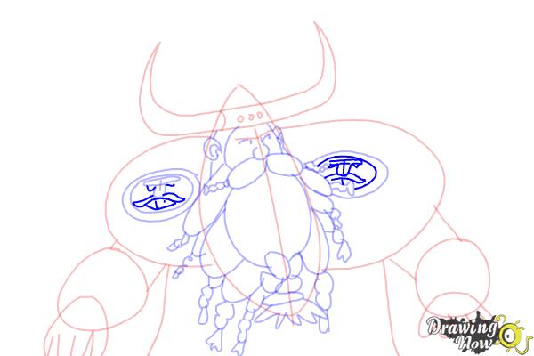 How to Draw Stoick The Vast from How to Train Your Dragon 2 - Step 17 How to Draw Stoick The Vast from How to Train Your Dragon 2 - Step 17