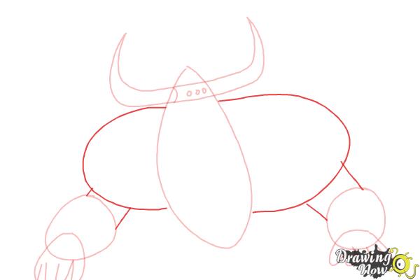 How to Draw Stoick The Vast from How to Train Your Dragon 2 - Step 6