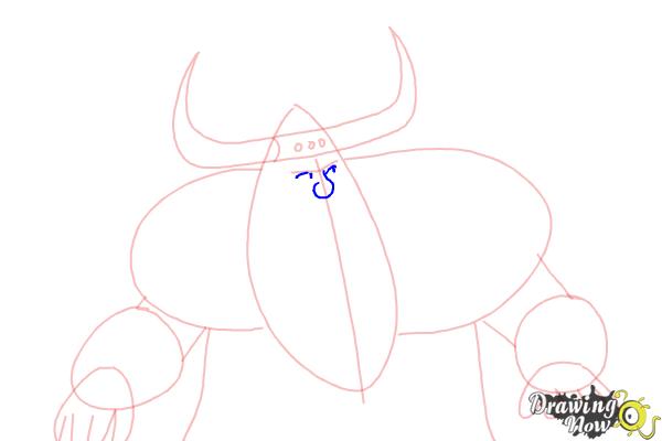 How to Draw Stoick The Vast from How to Train Your Dragon 2 - Step 8