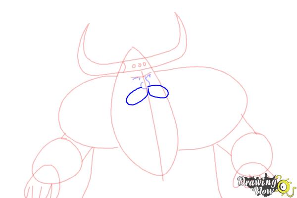 How to Draw Stoick The Vast from How to Train Your Dragon 2 - Step 9