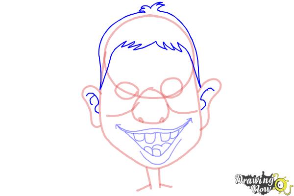 How to Draw a Funny Face - DrawingNow
