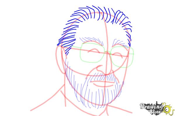 How to Draw Dr. Seuss - Step 11 How to Draw Dr. Seuss - Step 11