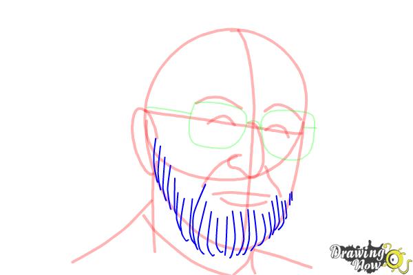 How to Draw Dr. Seuss - Step 9 How to Draw Dr. Seuss - Step 9