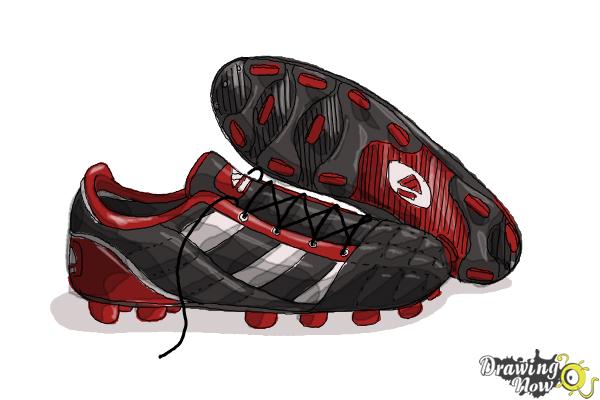 190 Drawing Of Soccer Cleats Illustrations RoyaltyFree Vector Graphics   Clip Art  iStock