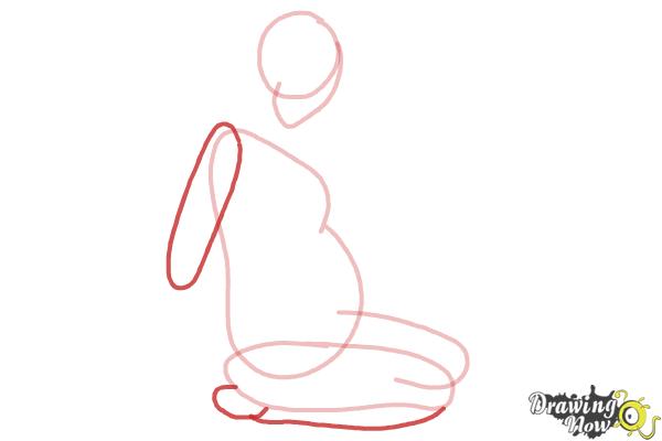 6,010 Pregnant Mom Drawing Images, Stock Photos, 3D objects, & Vectors |  Shutterstock