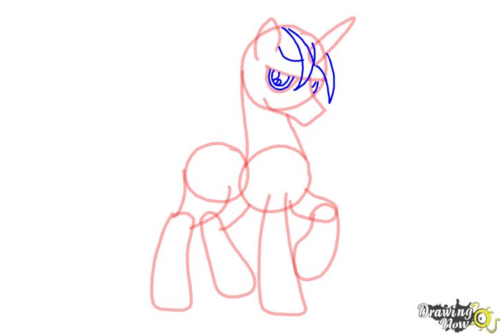 How to draw Shining Armor from My Little Pony Friendship is Magic - Step 6