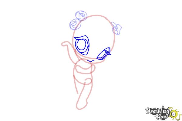 How to Draw Stella'S Pixie, Amore from Winx - Step 5