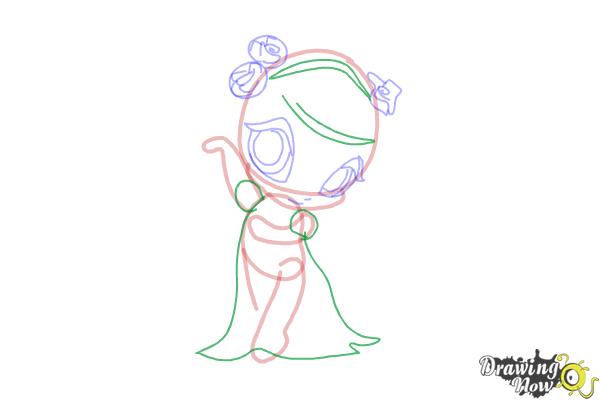 How to Draw Stella'S Pixie, Amore from Winx - Step 6