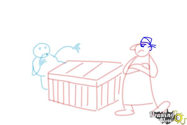 How to Draw Funny Cartoons - Step 9