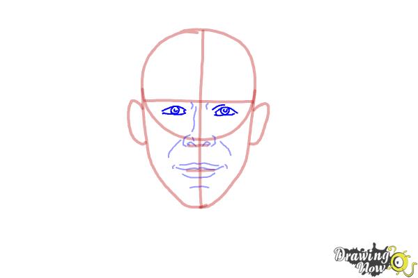 How to Draw Faces Step by Step - Step 5