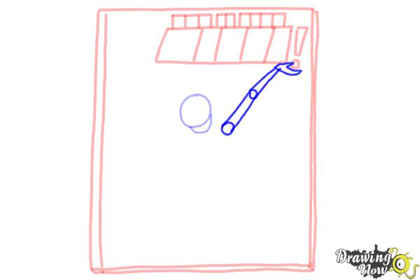 How to Draw Manga Books - Step 5 How to Draw Manga Books - Step 5