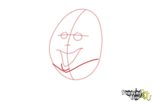 How to Draw Humpty Dumpty - Step 5