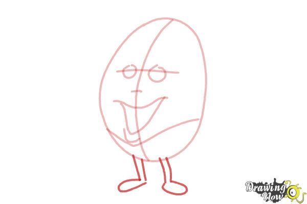 How to Draw Humpty Dumpty - Step 6