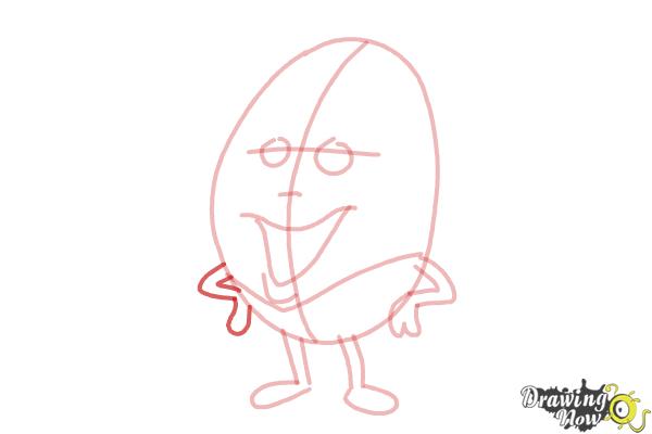 How to Draw Humpty Dumpty - Step 8