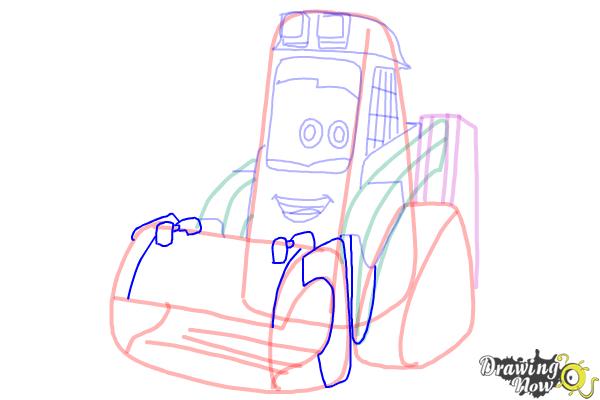 How to Draw Drip from Planes: Fire &Amp; Rescue - Step 12