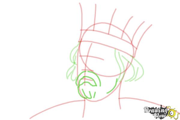 How to Draw King Stefan from Maleficent - Step 6