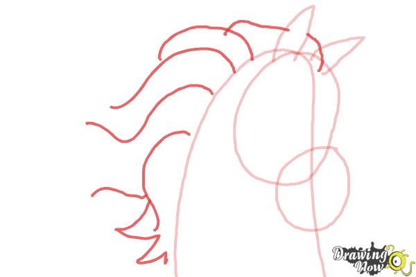 How to Draw Maximus from Tangled - Step 4 How to Draw Maximus from Tangled - Step 4