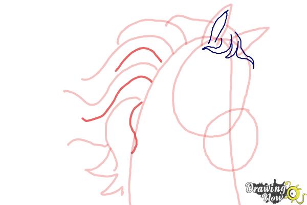 How to Draw Maximus from Tangled - Step 5