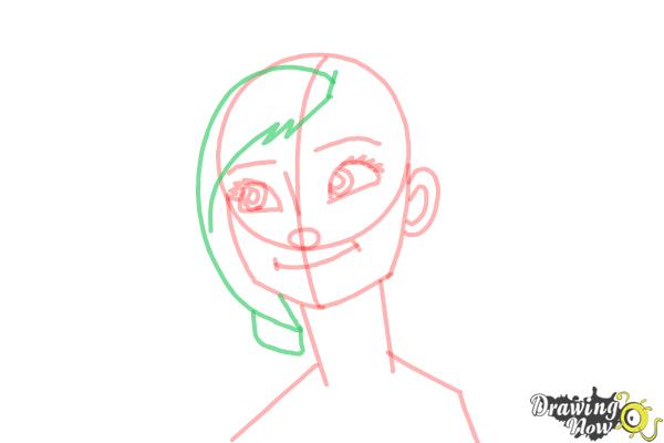 How to Draw Anna Easy - Step 10 How to Draw Anna Easy - Step 10