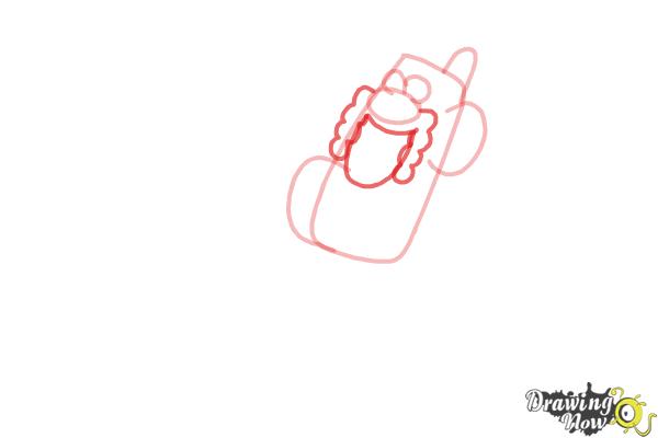 How to Draw Uncle Grandpa - Step 4
