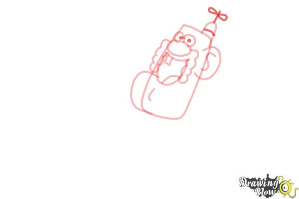 How to Draw Uncle Grandpa - Step 6