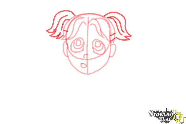 How to Draw Brianna Maxwell from Dork Diaries - Step 7