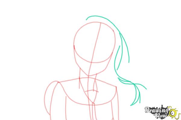 How to Draw Kosaki Onodera from Nisekoi: False Love - Step 6