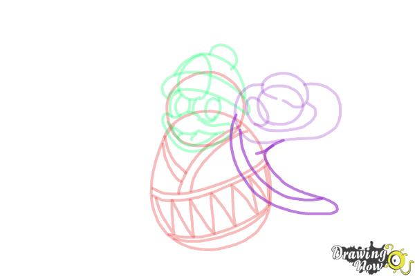 How to Draw King Dedede from Kirby - Step 10