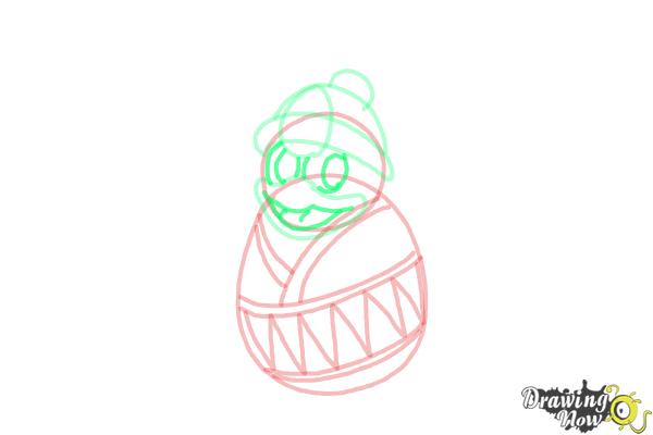 How to Draw King Dedede from Kirby - Step 7