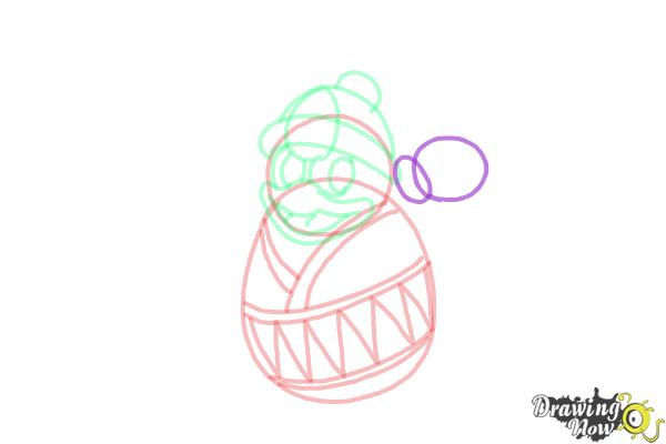 How to Draw King Dedede from Kirby - Step 8