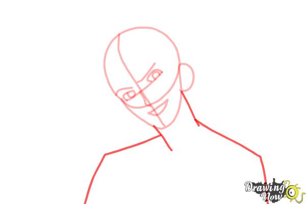 How to Draw Ayato Sakamaki from Diabolik Lovers - Step 5