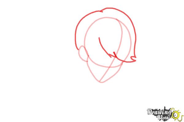 How to Draw Shu Sakamaki from Diabolik Lovers - Step 3 How to Draw Shu Sakamaki from Diabolik Lovers - Step 3