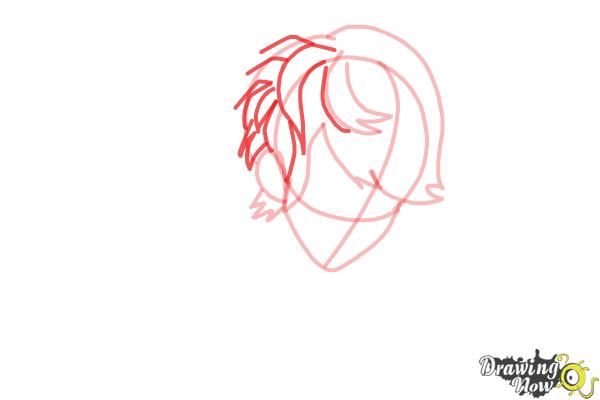 How to Draw Shu Sakamaki from Diabolik Lovers - Step 5