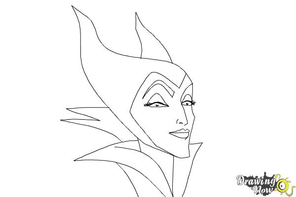 How To Draw Maleficent | Disney Drawing Step By Step - YouTube