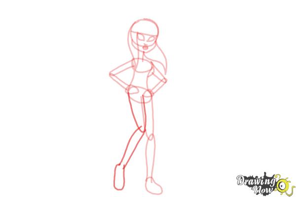 How to Draw Cerise Wolf - Step 8