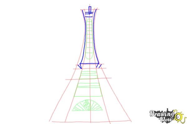 How to Draw The Prism Tower from Pokemon - Step 7