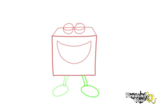 How to Draw Happy, Mcdonald'S Happy Meal Mascot - Step 6