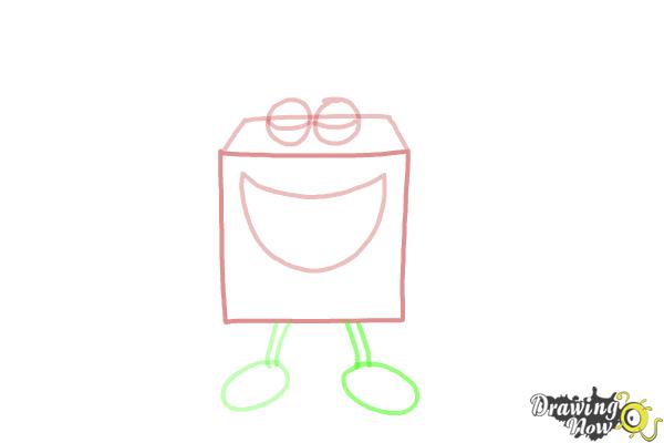 How to Draw Happy, Mcdonald'S Happy Meal Mascot - Step 6
