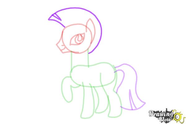 How to Draw Zecora from My Little Pony Friendship Is Magic - Step 8