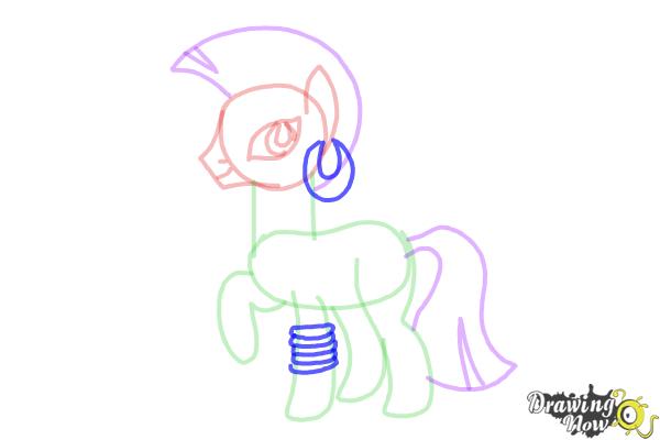 How to Draw Zecora from My Little Pony Friendship Is Magic - Step 9
