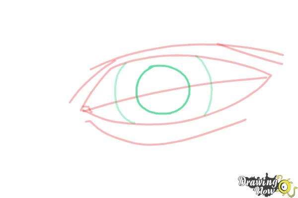 How to Draw an Eye Easy - Step 6