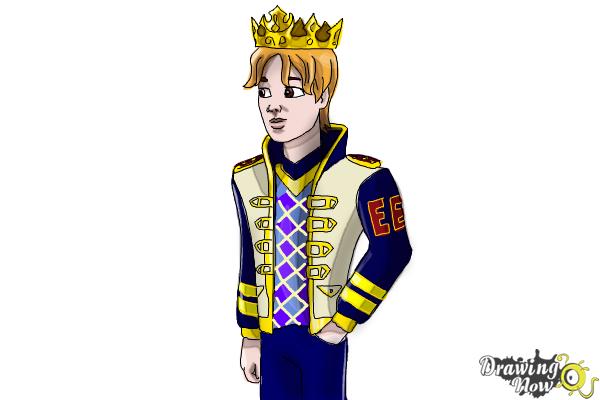 How to Draw Daring Charming from Ever After High - Step 15